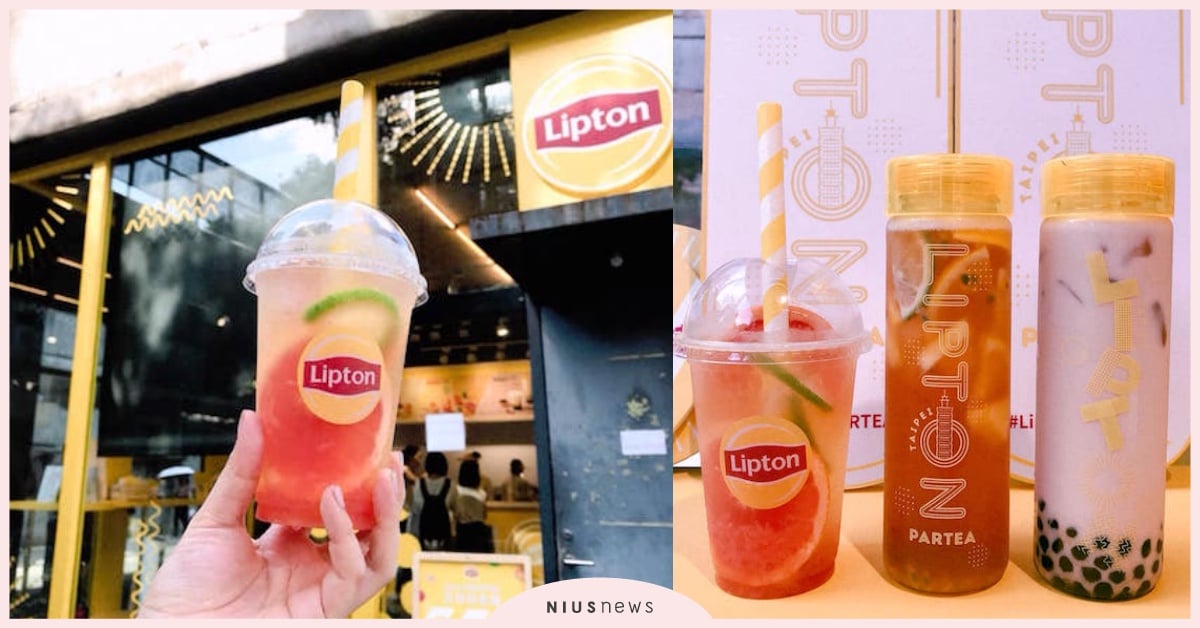 東京超火「立頓玩茶鋪」限定店in華山！3款招牌調茶+台灣獨家珍珠奶茶霜淇淋快衝 東京、表參道、台灣、立頓玩茶鋪Lipton PARTEA、立頓、期間限定、華山、水果搖一夏、柚想來一杯、黑糖波一下