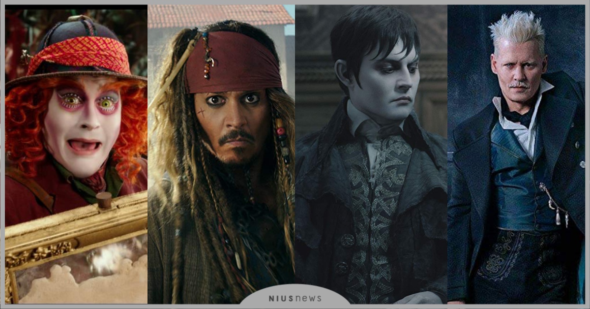  強尼戴普新片《人生消極掰》罕見正裝出擊！瘋狂帽客、傑克船長，歷來浮誇角色盤點！ 電影、人生消極掰、強尼戴普、剪刀手愛德華、怪獸與葛林戴華德的罪行、神鬼奇航