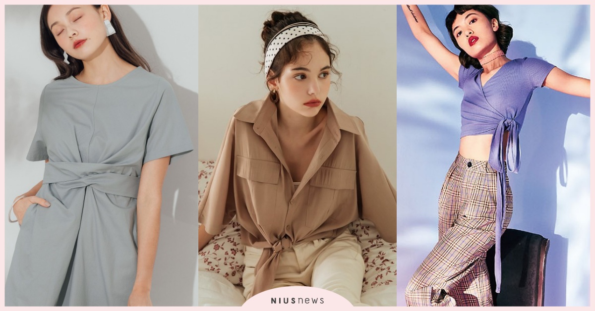 編輯帶逛台灣網拍！2019春夏必備「綁帶」單品特蒐！性感、優雅、可愛風格一應俱全 編輯帶逛、Pazzo、Meier Q、Corban、綁帶、時尚、流行、穿搭