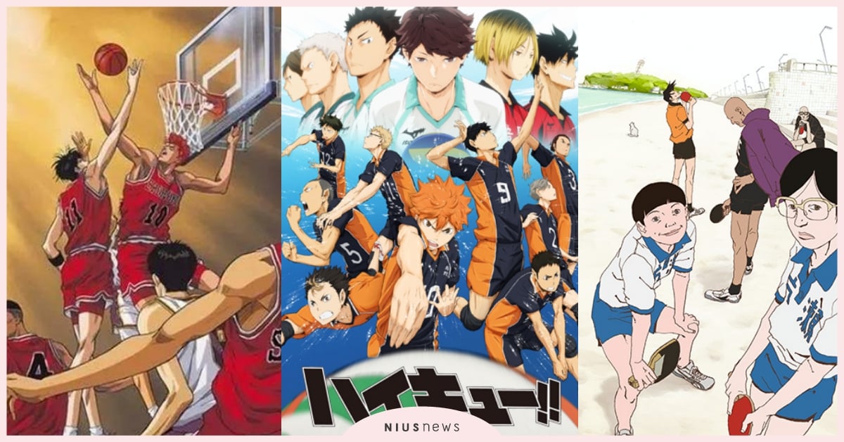 汗水、淚水與愛情交織的感動！這10部超熱血運動動漫，一秒帶你回到青春校園時代！ 運動、動漫、日本、灌籃高手、排球少年、網球王子、乒乓、Free、鑽石王牌、足球小將、飆速宅男、疾走王子、第一神拳
