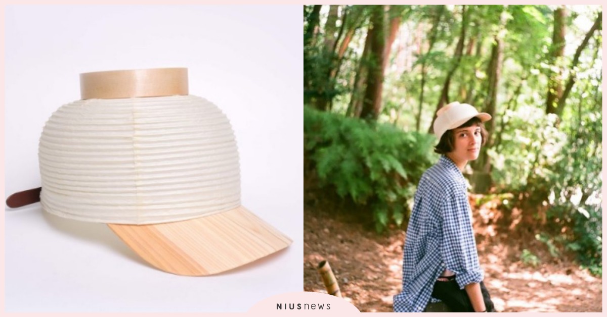 日本的搞怪文青風！可以拉高高的燈籠帽，戴上去竟然超好看 搞怪風、文青風、日本、燈籠帽