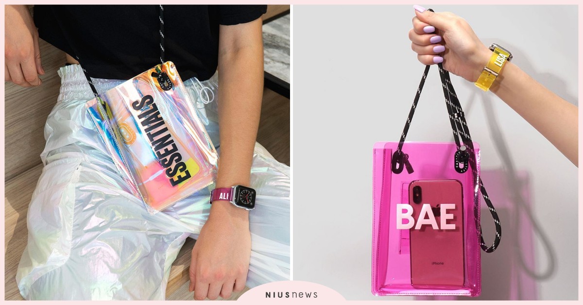 「果凍購物袋」也有手機專用款！透明手機袋＆Apple Watch錶帶時尚又個性 CASETiFY、透明袋、果凍包、手機袋、手機周邊、Apple Watch、錶帶
