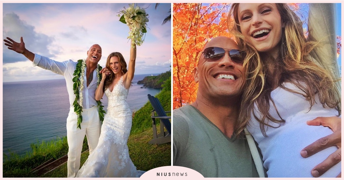 巨石強森宣布結婚喜訊，與長跑12年女友步入禮堂！IG喜曬夏威夷甜蜜絕美婚紗照 巨石強森、結婚、好萊塢、玩命關頭、喜訊