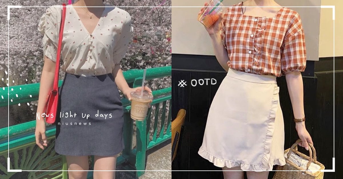 太美啦！掌握日系甜美感的穿搭法則，澎澎的夢幻泡泡袖是加分關鍵！  日系、穿搭、泡泡袖