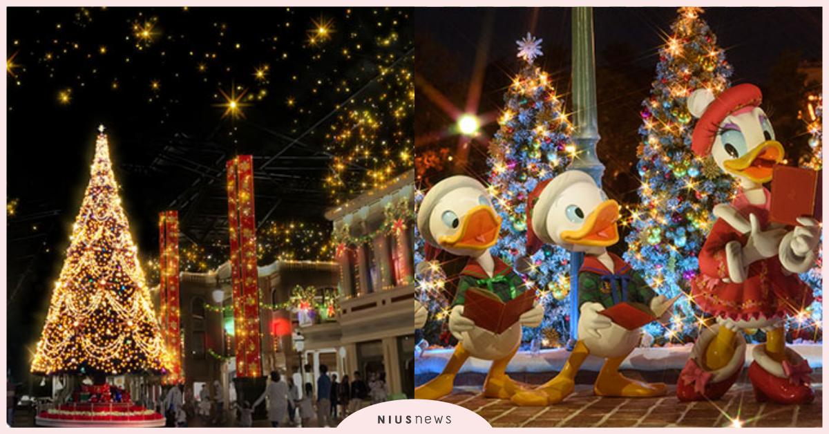 2019聖誕節來去東京迪士尼，超大聖誕樹夜晚絢彩夢幻必打卡！ 日本、迪士尼、聖誕節