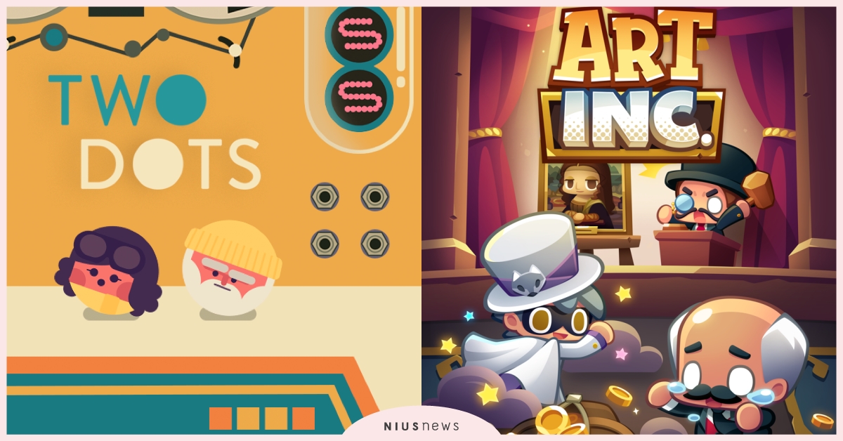 5款可愛風手遊推薦！經營博物館、海底水族箱，手殘族也能簡單上手！ 手機遊戲、小遊戲、可愛遊戲、two dots、月圓之夜、深海水族箱、《Pokémon Masters》、Art Inc.