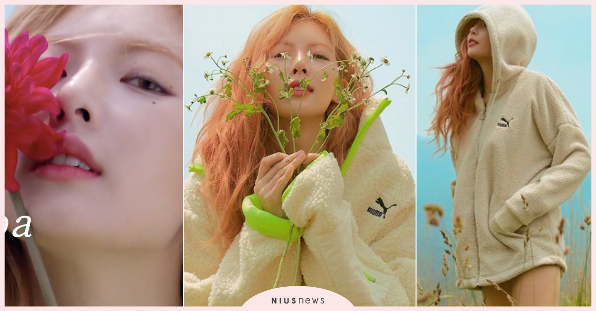「泫雅」變身仙氣秋日精靈！女神身上那件羊咩咩外套韓妞問爆，還沒變冷就想披起來 泫雅、泫雅外套、泫雅代言、PUMA、韓星外套、毛茸茸外套、羊咩咩外套