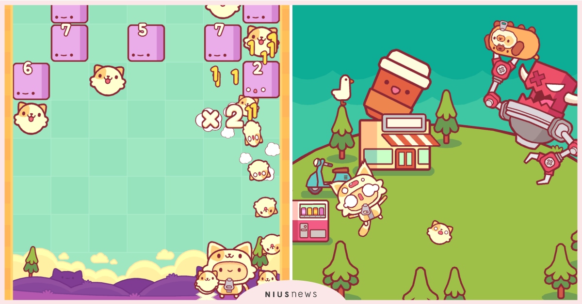 幫可愛小萌貓打敗方塊博士救回寵物狗！療癒射擊手遊《皮皮貓》簡單又治癒！ 皮皮貓、手遊、療癒、貓、狗