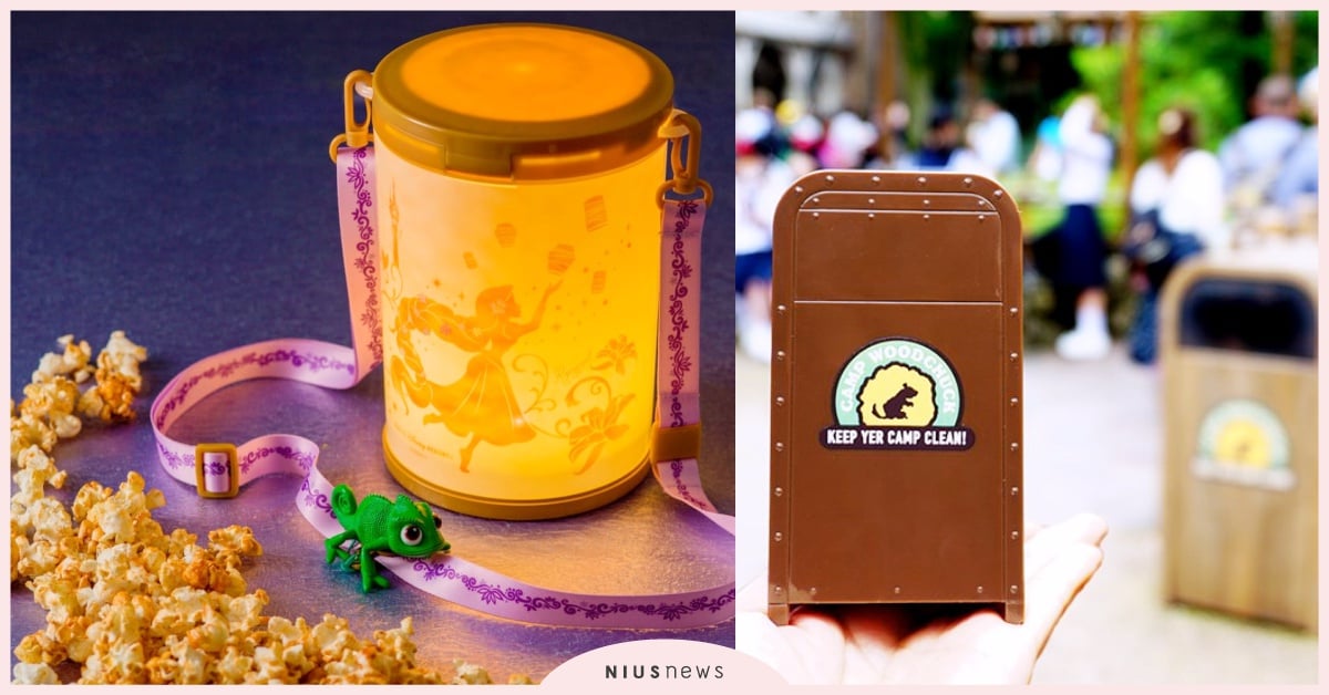 樂佩夜燈爆米花桶、公主杯盤組，還有迷你SIZE園區垃圾桶！東京迪士尼樂園新品特搜 東京迪士尼、迪士尼樂園、魔髮奇緣、公主、爆米花桶、夜燈、夢幻、周邊、垃圾桶、園區、迷你、可愛