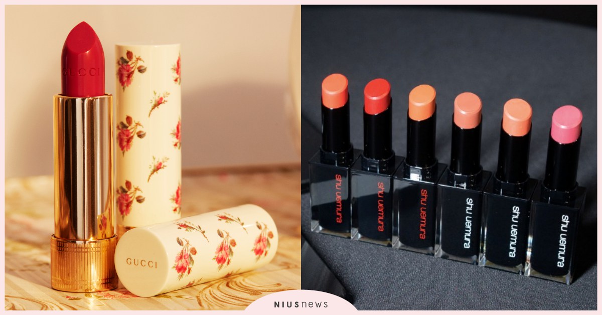 GUCCI唇膏台灣開賣、植村秀無色限唇膏155種色號超狂！重點新品特蒐｜妞週報 妞週報、innisfree、GUCCI、唇膏、植村秀、無色限唇膏