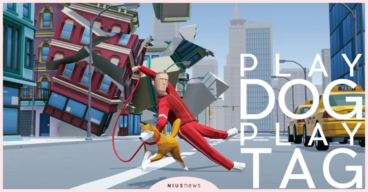 暴力柴把主人拋到空中甩！被狗遛的奇葩遊戲《PLAY DOG PLAY TAG》 Steam、PLAY DOG PLAY TAG、柴犬、狗狗、遊戲、破壞、主人、舒壓