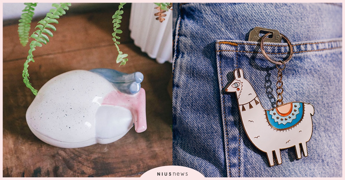 心臟當置物盤、大羊駝鑰匙圈，DOIY設計小物，為生活帶來特殊花樣！ 粉色選物店、DOIY、設計、巧思、裝飾、家飾、擺設、花瓶、點心碗、置物盒、鑰匙圈、瑜珈墊