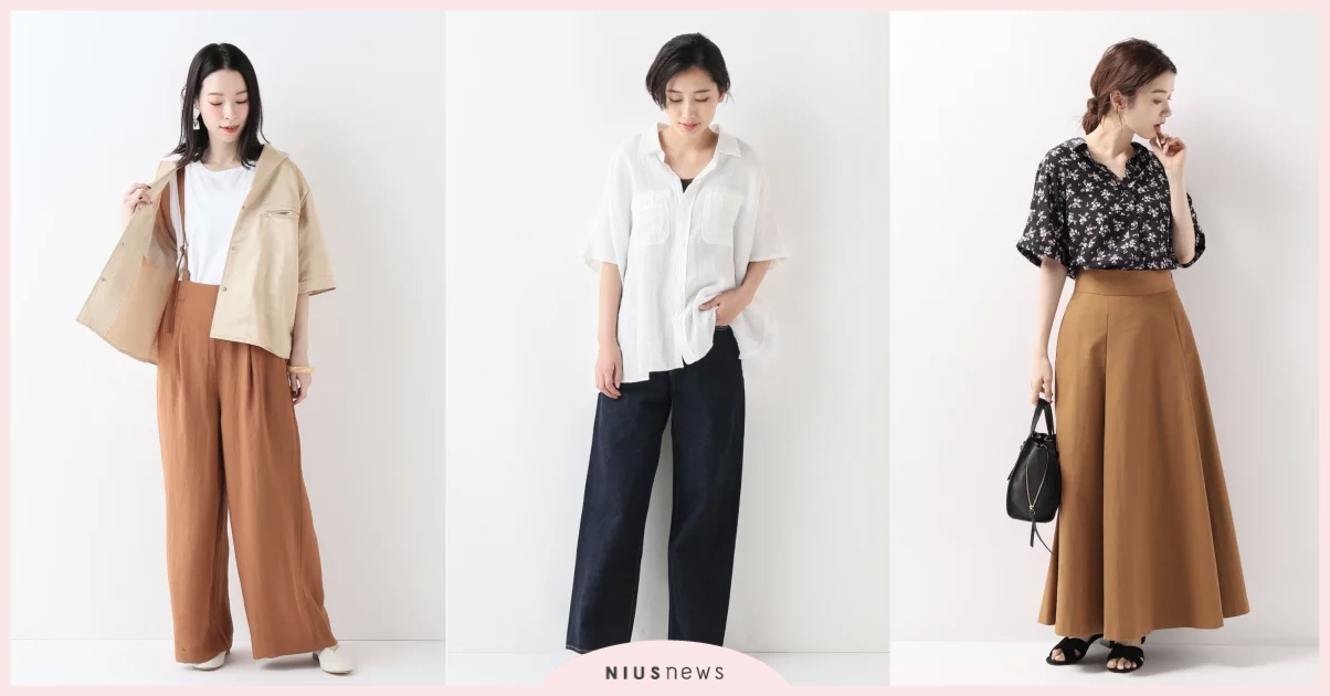 開始轉涼的季節最好穿！短袖襯衫的 10 套穿搭先看日本女生示範！ 