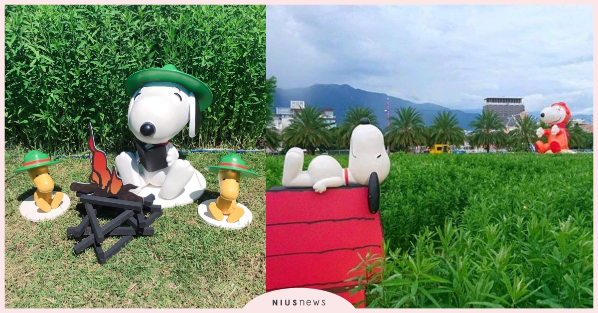 花蓮新打卡點！全台首座「史努比迷宮」，超高大Snoopy公仔、浪漫銀河花園必拍 史努比、Snoopy、史奴比、史努比迷宮、花蓮景點、東大門夜市、花蓮、花蓮史努比迷宮