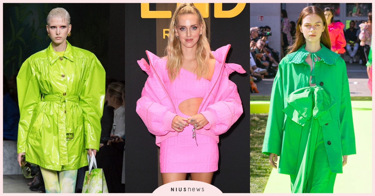 秋冬也要持續穿上I GO色！米蘭時裝周超搶眼，Fendi、MSGM都推出螢光色系 米蘭時裝周、I GO、Fendi、MSGM、versace、螢光色