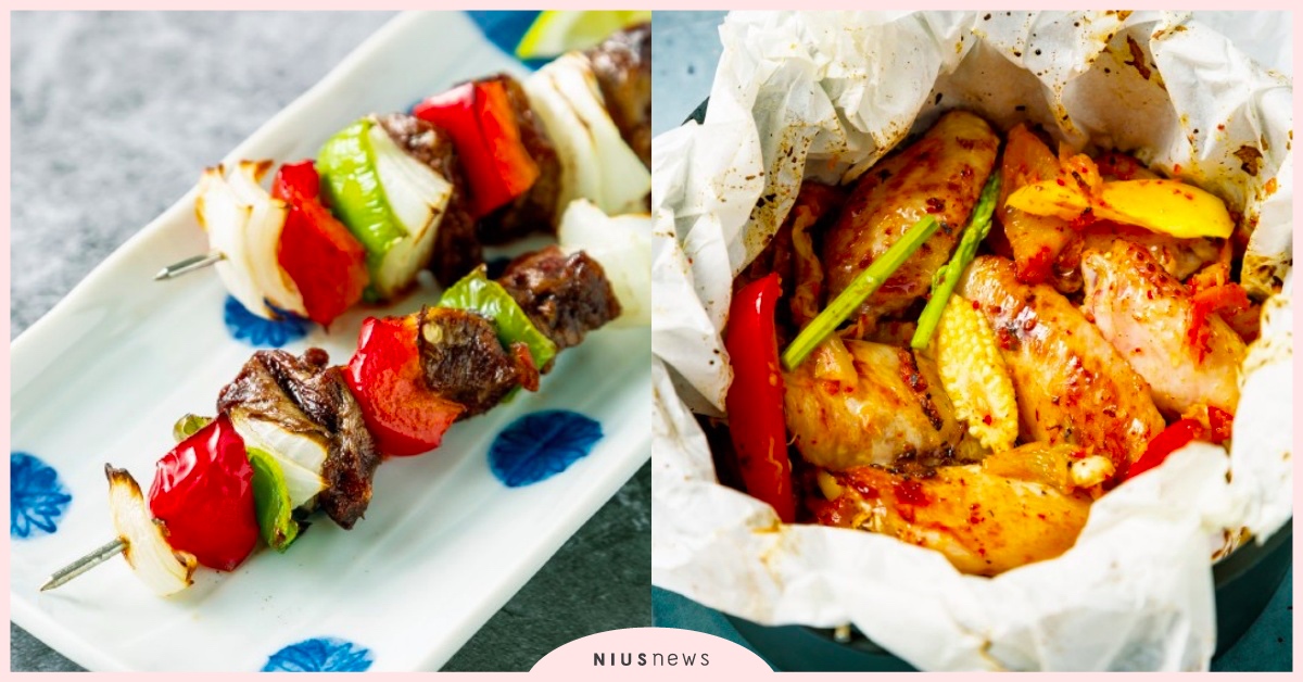 下酒菜也能減醣 泡菜紙包雞 牛肉串 氣炸鍋輕鬆做 減肥 氣炸鍋 增肌減脂 減肥 食譜 生活發現 妞新聞niusnews