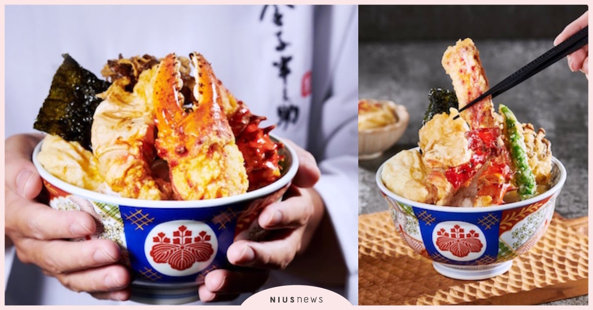 無敵豪邁「帝王蟹天丼」夠霸氣！金子半之助超狂新品駕到，每日限量開吃超飽足 金子半之助、帝王蟹天丼、新品、海鮮、獨家、霸氣、