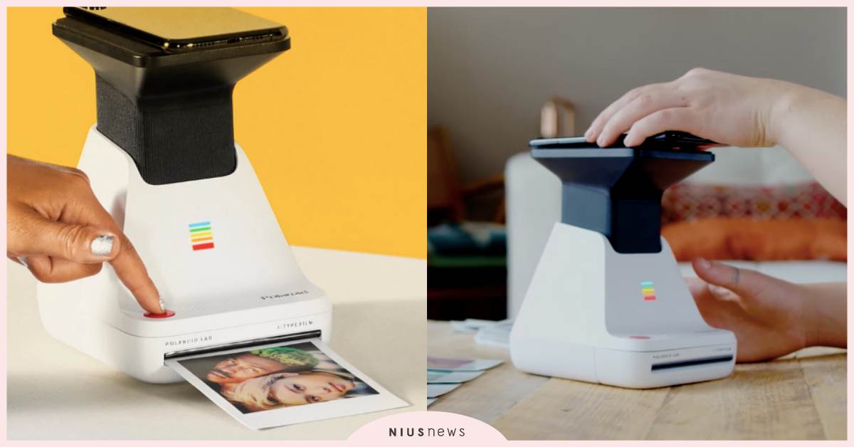 寶麗來推拍立得相印機「Polaroid Lab」！手機放機台上掃描照片就能輕鬆印 寶麗來、Polaroid Lab、拍立得、底片、相印機、拍立得實驗室