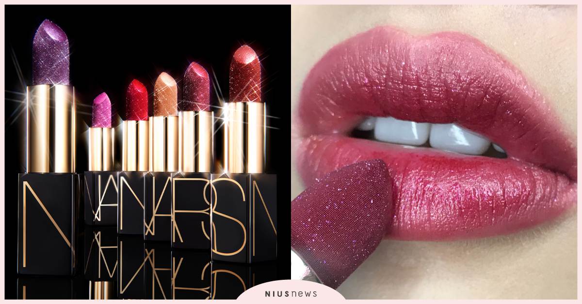 2019聖誕限定唇彩開箱！NARS人間最美鑽石光唇膏、嬌蘭鉚釘皮革紋外殼超時髦  2019聖誕唇彩、聖誕限定、唇彩控、GUERLAIN、NARS、聖誕禮物