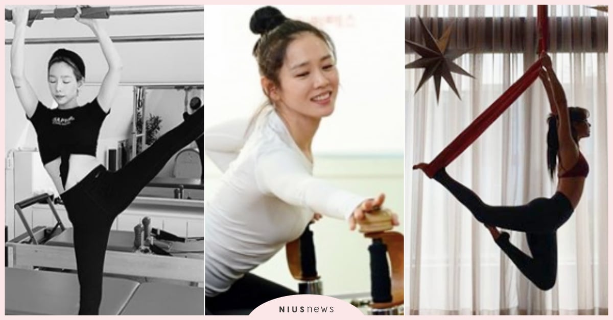 太妍、孫藝真再忙也要練！韓女神S曲線靠「皮拉提斯VS空中瑜珈」完美HOLD住 韓星運動、韓星身材管理、皮拉提斯、空中瑜珈、太妍