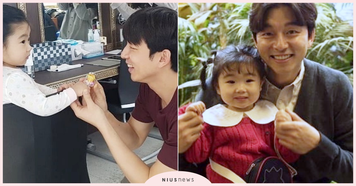 孔劉在《82年生的金智英》片場變身寵娃暖爸！送限量版娃娃、溺愛握小手超暖互動曝光 82年生的金智英、孔劉、孔劉電影、韓國電影、류아영