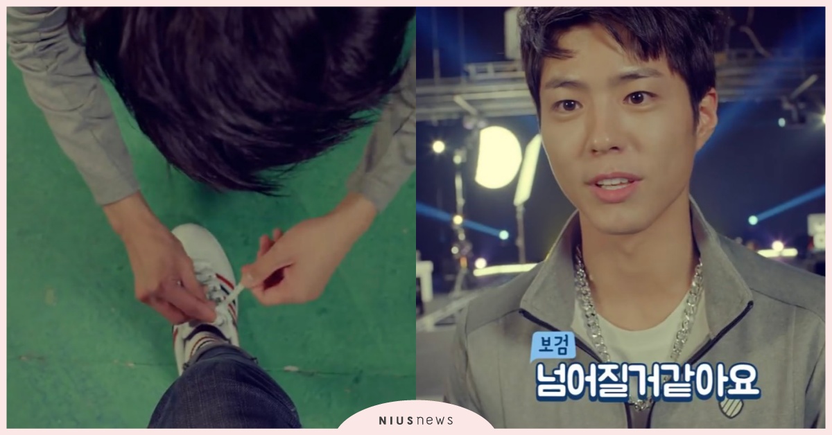 放開那男孩！朴寶劍採訪到一半跪下幫忙綁鞋帶！心動指數飆到最高點 朴寶劍、迷妹悄悄話、TMI