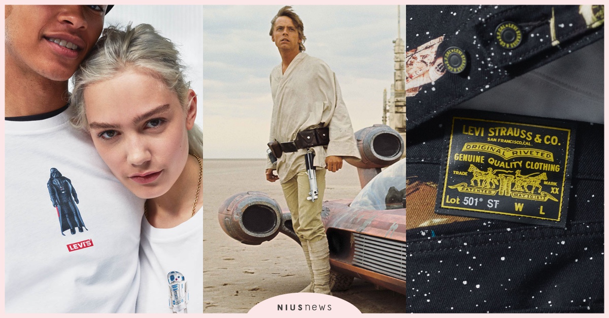 LEVI’S星際大戰聯名經典通通有！光劍色細節，把銀河系、黑武士全穿上身！ LEVI’S、星際大戰、光劍、黑武士、STAR WARS