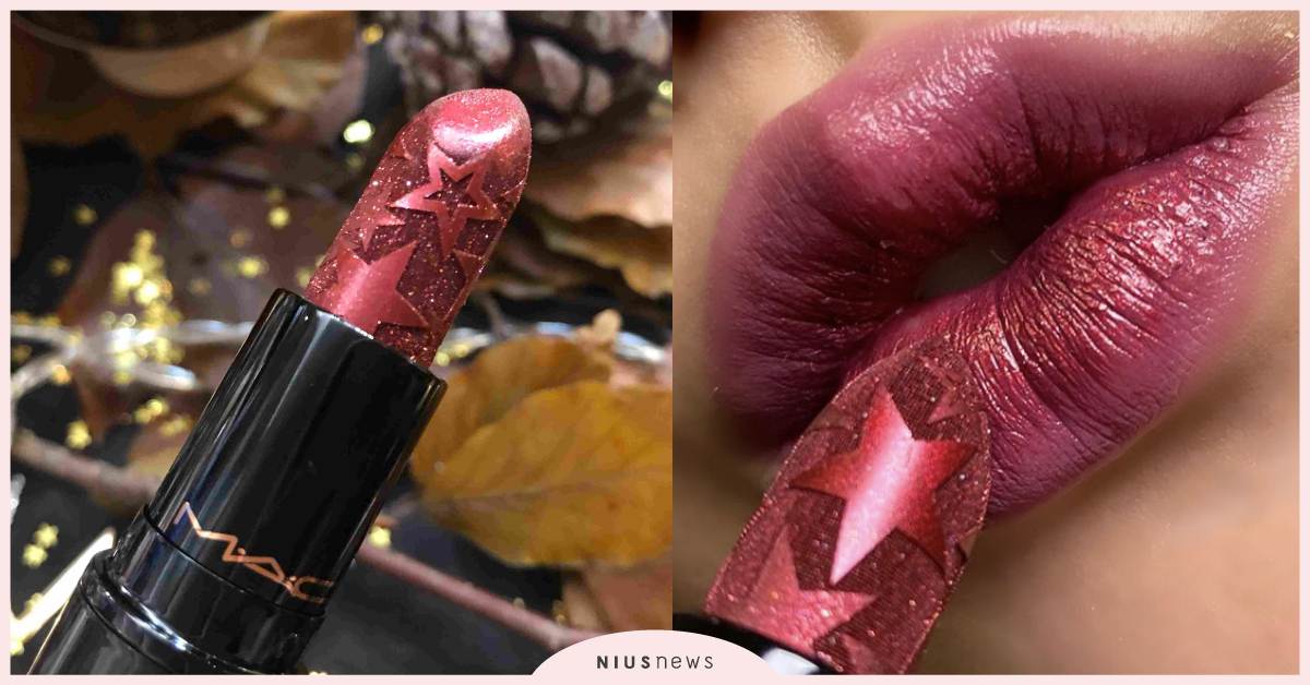 美得太逼人！M‧A‧C聖誕限定彩妝開箱實拍，星星浮雕唇膏、激光頰彩盤務必鎖定 聖誕禮物、2019聖誕限定包裝、M‧A‧C、子彈唇膏