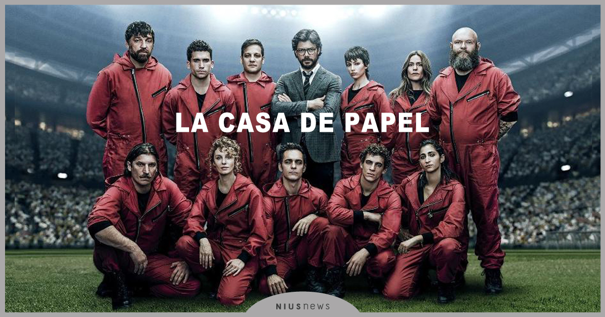 Netflix原創西班牙影集《紙房子》演員曝第四季2020回歸！ Netflix、 犯罪、 紙房子、 La casa de papel、 Money Heist