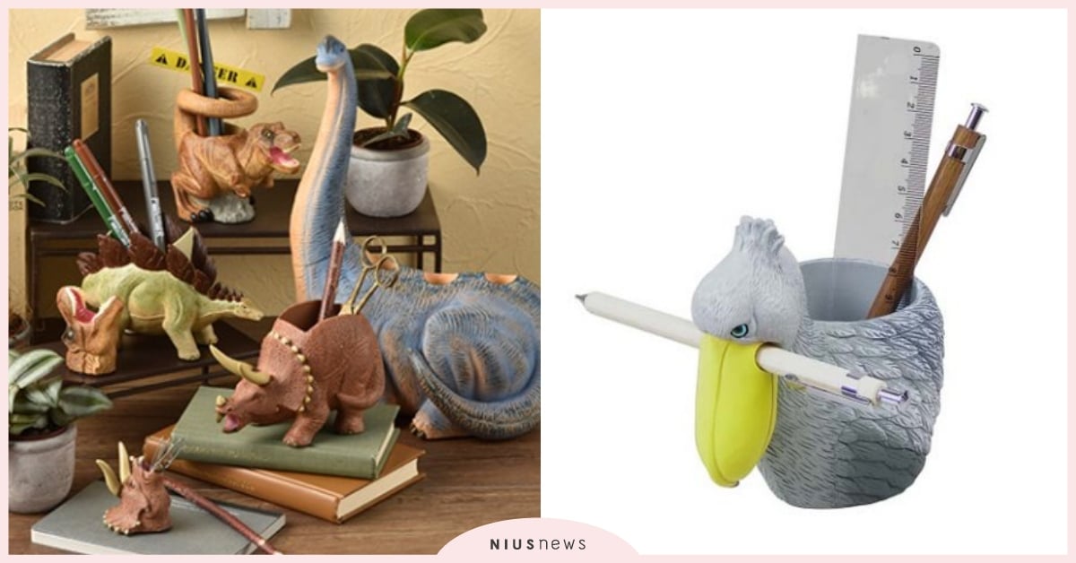 把辦公桌變成動物園吧！日本鯨頭鸛、恐龍搞怪文具撫慰上班疲憊心靈！ 文具、鯨頭鸛、大嘴鳥、巨嘴鳥、綿羊