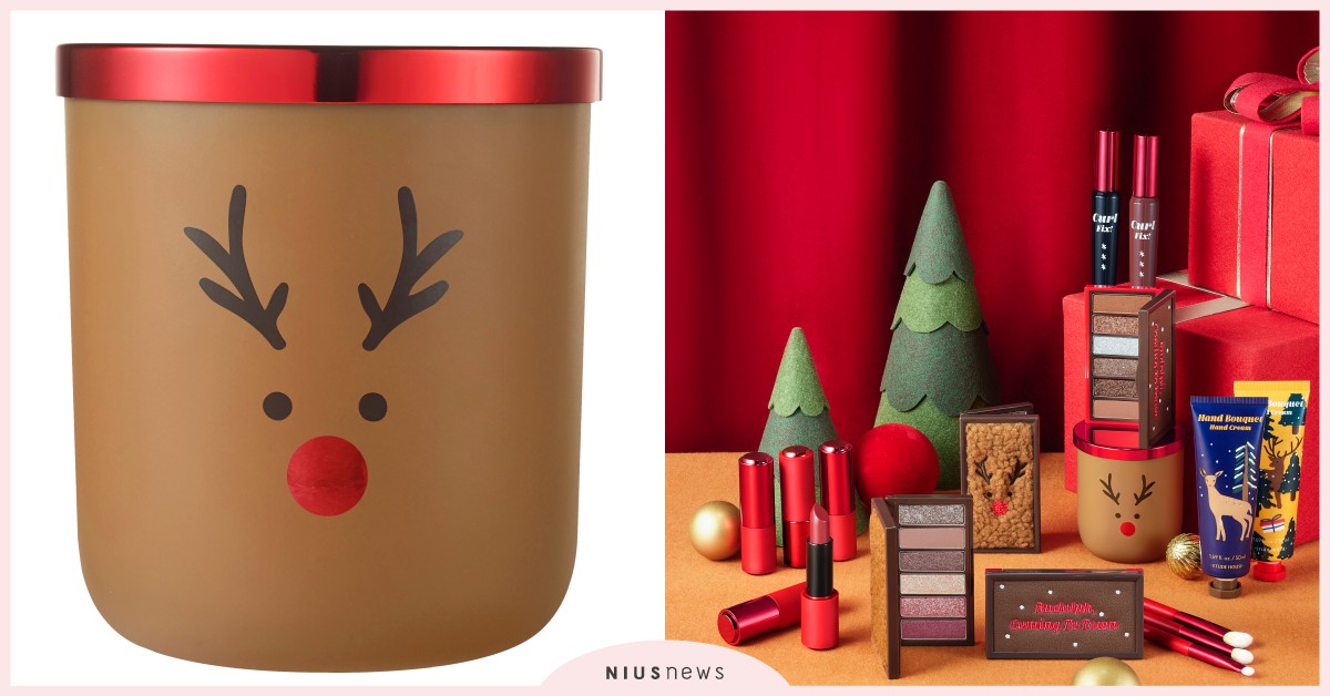 麋鹿造型香氛蠟超Q！ETUDE HOUSE 2019聖誕彩妝太療癒，交換禮物絕不 麋鹿、ETUDE HOUSE、2019聖誕彩妝