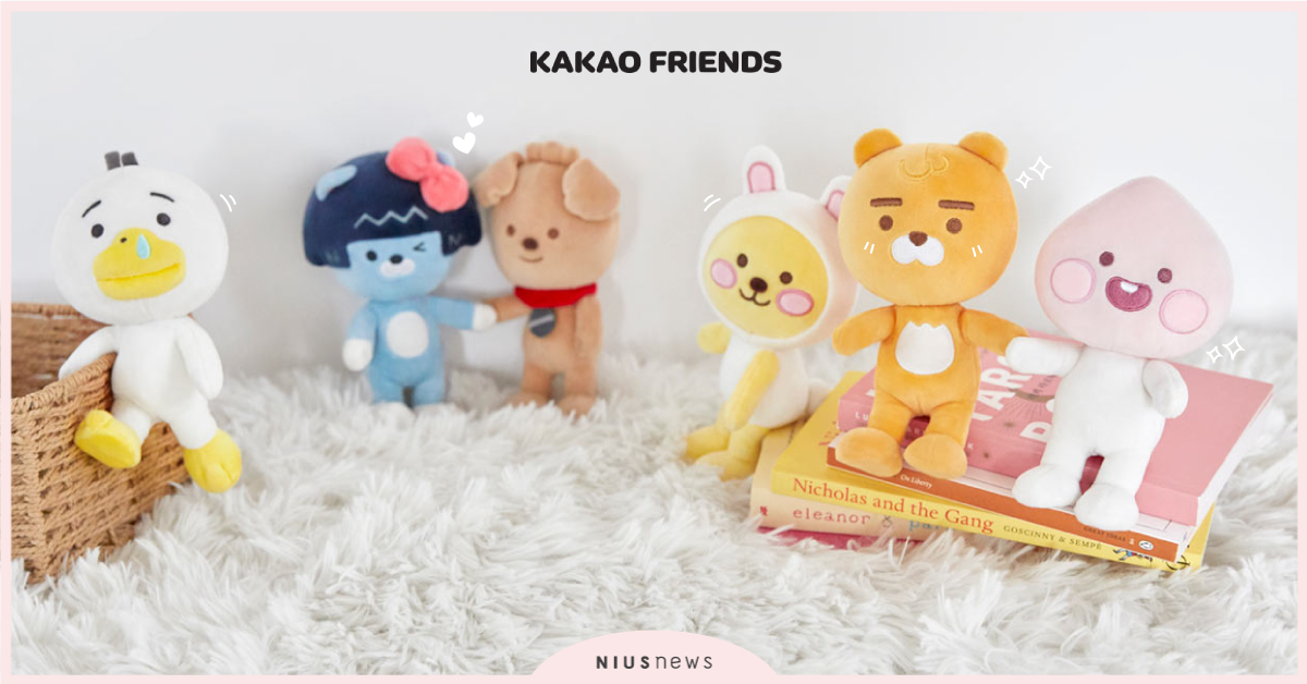 帶著萊恩出門拍美照！KAKAO FRIENDS變身四肢可動「長腿模特玩偶」 韓國、KAKAO FRIENDS、長腿模特玩偶、萊恩、桃子、Ryan、Apeach、Tube、Frodo