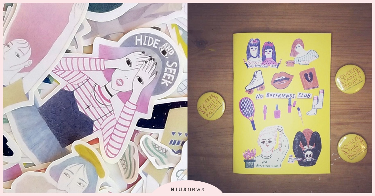 用「插畫」捕捉生活的甜蜜與憂傷，盤點8位少女風插畫家！ 插畫、少女風插畫家、插畫家