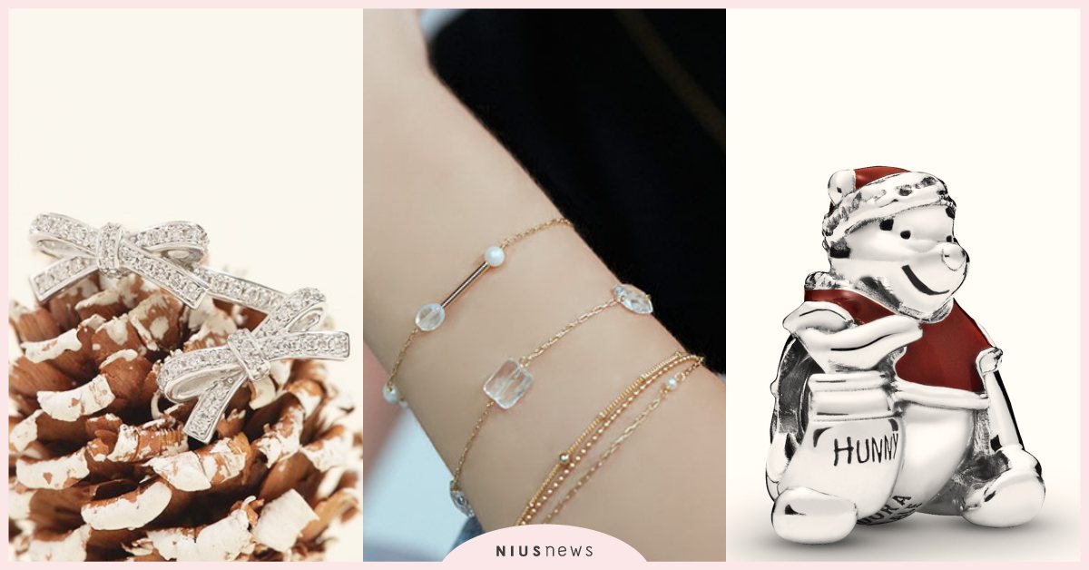 聖誕飾品許願清單這裡＋1！超Q聖誕維尼吊飾、蝴蝶結戒指，命中你的少女心！ 2019聖誕節、Pandora、AHKAH、beq Pettina