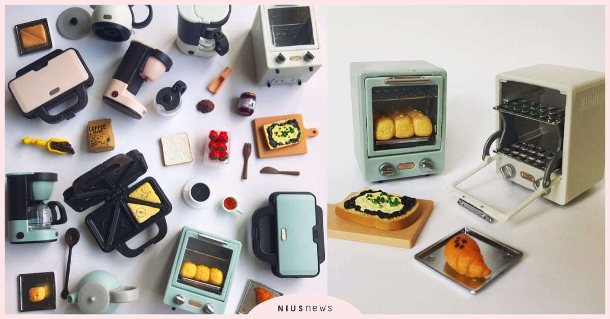 想打造一個迷你廚房嗎？推薦4組「袖珍廚房用具」手作控快收！| 打翻玩具箱 扭蛋、袖珍、re-ment、Toffy、廚房用品