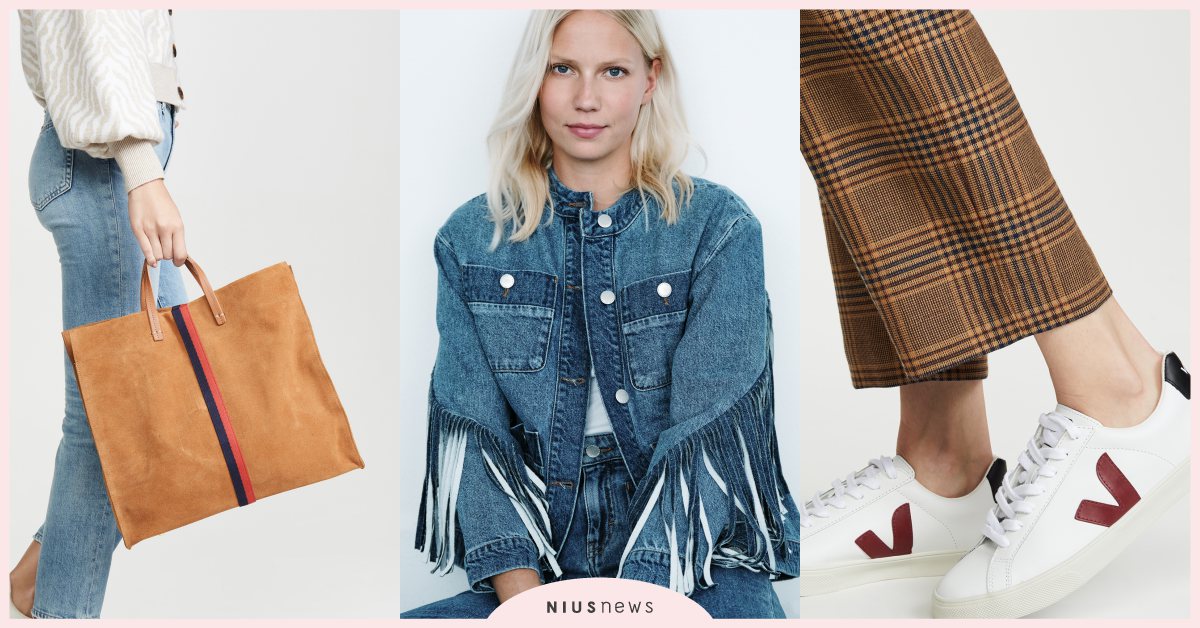 愛地球也Hen時髦！回收皮料、低污染牛仔布，服裝到鞋包6個環保時尚品牌！ 環保、時尚、穿搭、Maje、Reformation、Stella McCartney、Veja、Clare V.