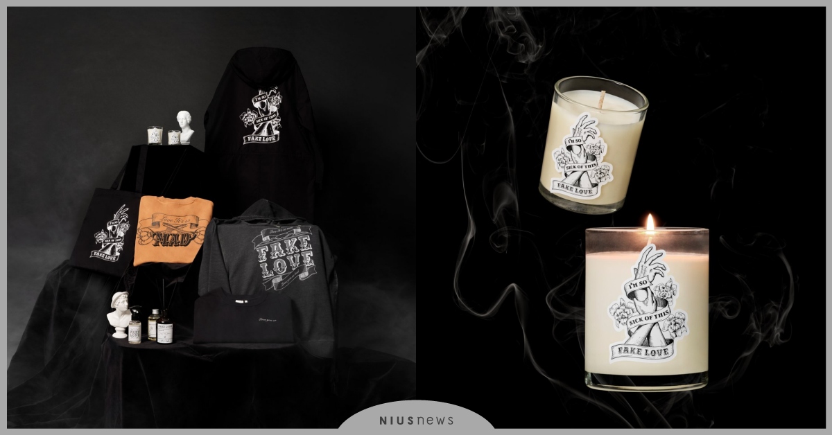 BTS防彈少年團新品「香氛蠟燭」！首爾快閃店〈FAKE LOVE〉系列周邊  BTS防彈少年團首爾快閃店 FAKE LOVE、BTS POP-UP : HOUSE OF BTS、Jin、SUGA、j-hope、RM、Jimin、V、Jung Kook、金碩珍、閔玧其、鄭號錫、金南俊、朴智旻、金泰亨、田柾國