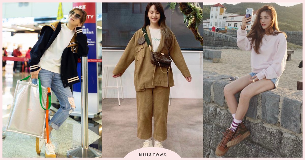 餅乾鞋換上厚底、燈芯絨超適合冬天！楊丞琳、Ella、許路兒，女神們腳上都穿它！ 楊丞琳、Ella、許路兒、餅乾鞋、excelsior