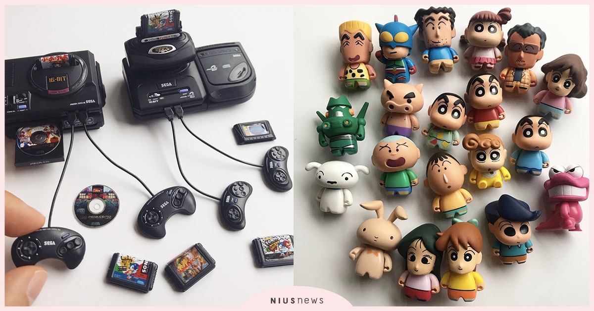 三款療癒扭蛋開箱！蠟筆小新、企鵝家族、遊戲機三種可愛一次滿足！| 打翻玩具箱 扭蛋、pingu、蠟筆小新、SEGA、電動