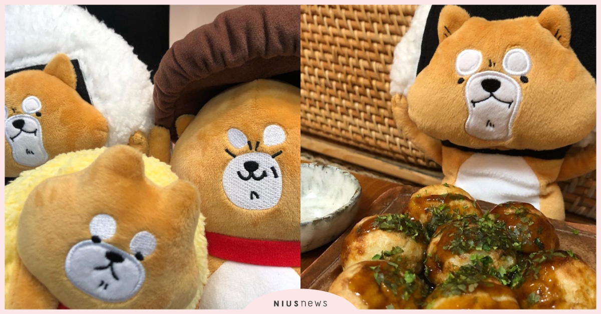 「熱愛米飯的柴犬」登場！委屈又呆萌的柴柴鑽進食物化身各式文具，要陪各位OL上班啦 sunstar、文具、日本、大米、柴犬、筆記本、便條紙、娃娃、文具控