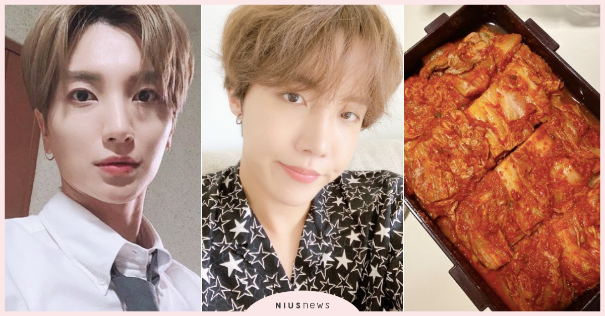 SJ利特曬「手製泡菜」，居然防彈少年團J-Hope媽媽送的！粉絲笑：沒厚比的聯誼 Super Junior、SJ利特、J-Hope、BTS、防彈少年團、利特防彈父母、利特泡菜