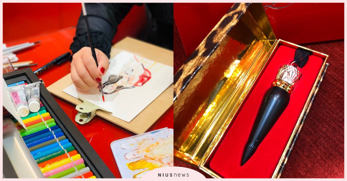 唇膏刻字服務這邊找！2019最暖心的聖誕禮物選擇，滿額還有專屬插畫像帶回家 櫃上限定、紅底鞋唇膏、唇膏刻字服務