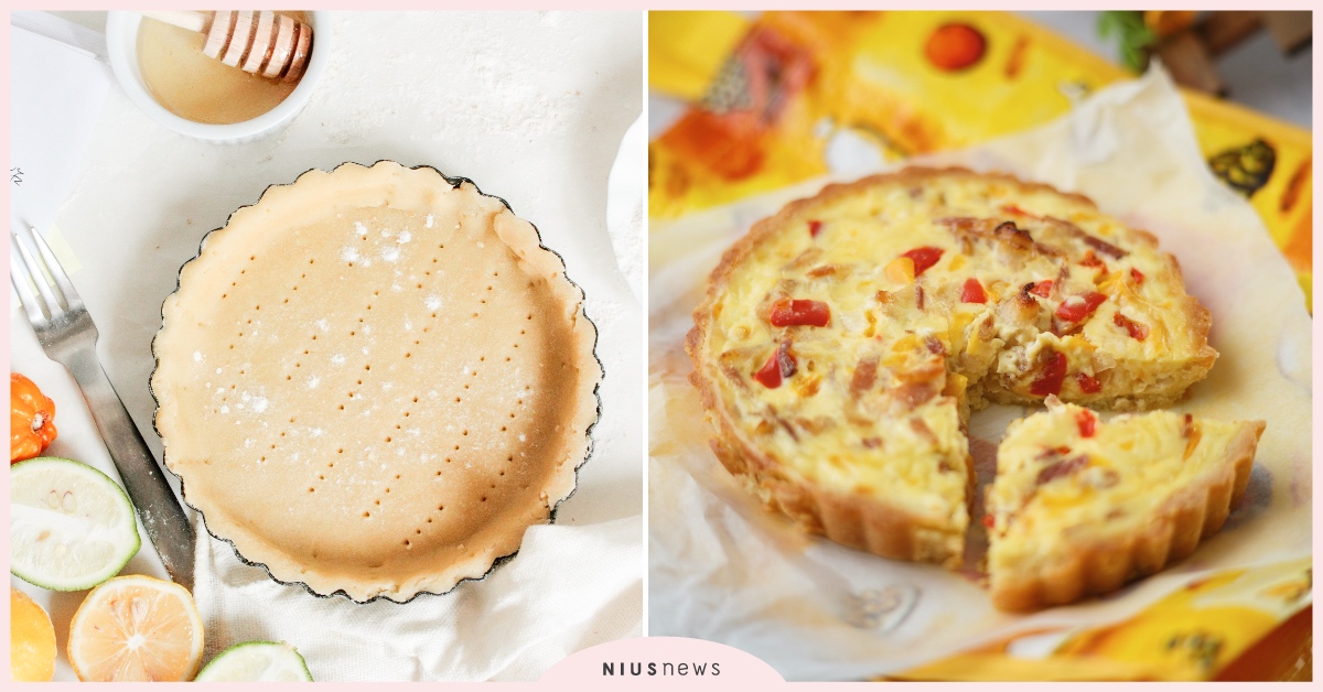 小烤箱就能輕鬆做！減肥也能大吃的「低醣版洋蔥培根起司鹹派」食譜快筆記！ 減肥、減肥食譜、低醣、低碳、甜點、鹹派、讀讀書