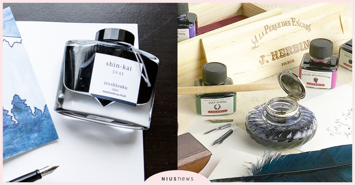 7款「新手鋼筆墨水」推薦！破百色選、CP值超高的墨水坑文具控必收！ 鋼筆、墨水、新手、推薦、名單、色彩雫、pilot、sailor、j.herbin、pelikan、Rohrer & Klingner、WATERMAN 、文具控