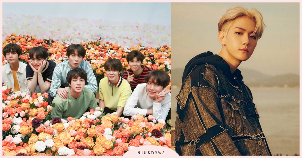 2019年Gaon專輯銷售Top10！伯賢初SOLO就上榜，防彈以600萬張奪冠 防彈少年團、SEVENTEEN、TWICE、EXO、X1