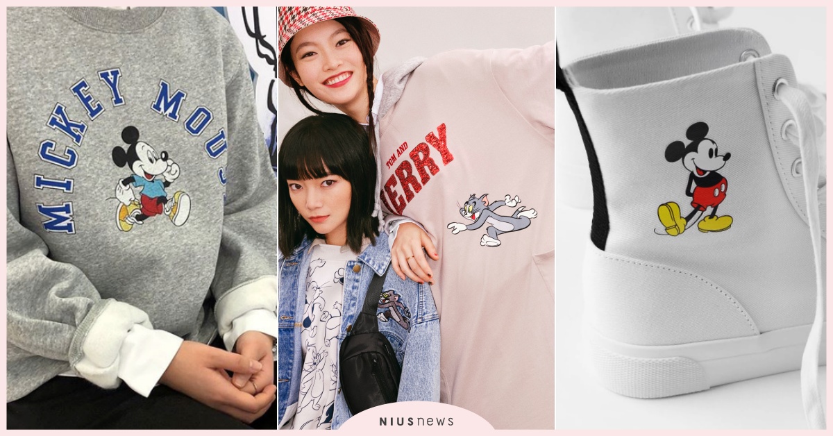 超萌米妮包！「米奇&傑利鼠」新年鼠界巨星聯名懶人包，高筒米奇鞋一踏步步高升 米奇聯名、迪士尼聯名、湯姆貓與傑利鼠聯名、新年聯名、ZARA