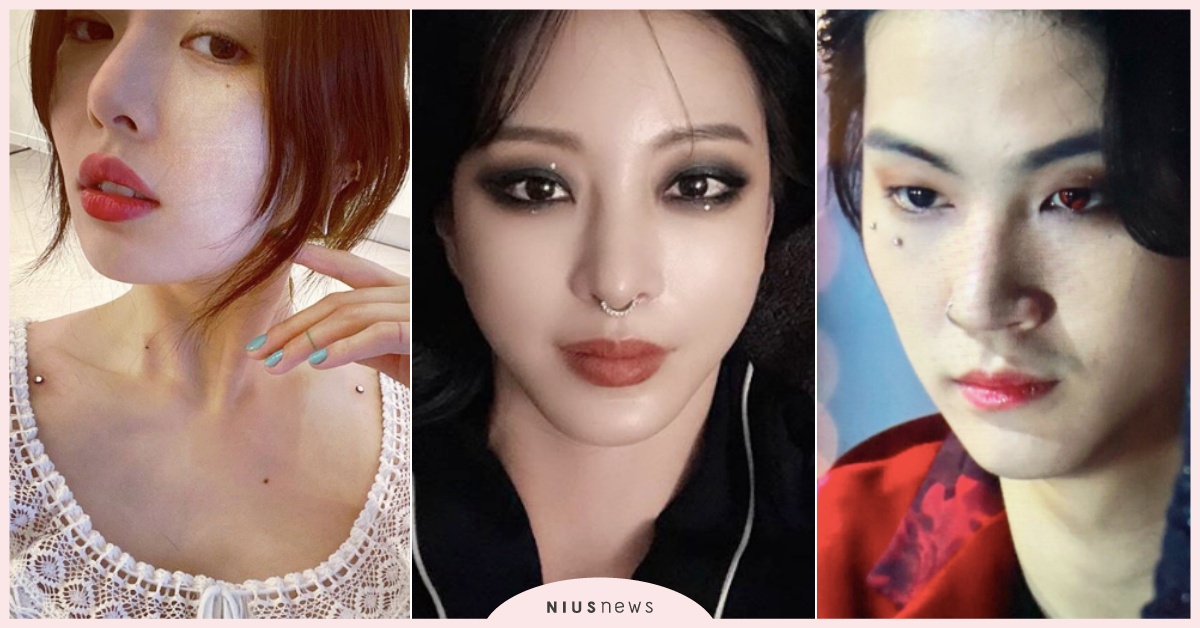 泫雅鎖骨、韓藝瑟鼻中隔，韓星「破格穿洞部位」上熱搜！網友：「感覺好痛」 韓星穿洞、韓星穿環、泫雅、韓藝瑟、GOT7