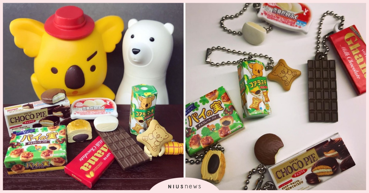 3款超擬真扭蛋開箱！迷你樂天餅乾、電腦週邊和有聲鋼琴來囉！| 打翻玩具箱 扭蛋、玩具、迷你、袖珍、開箱