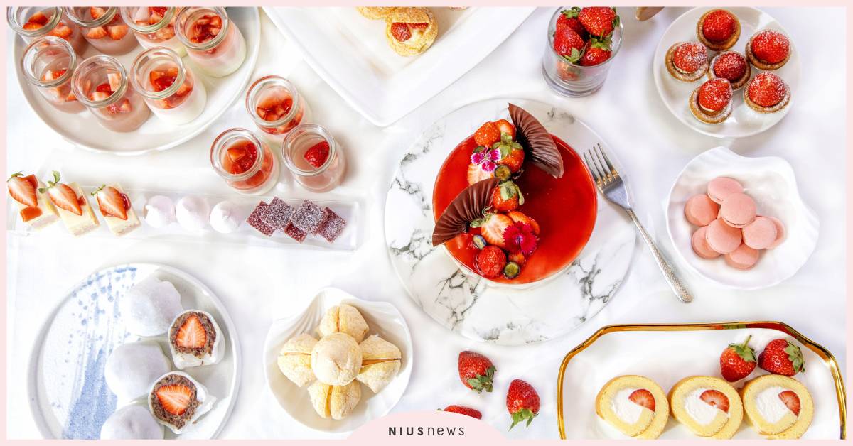 台北凱撒Checkers草莓季華麗回歸 夢幻甜點吃到飽66折起 台北凱撒大飯店、Checkers、甜點吃到飽