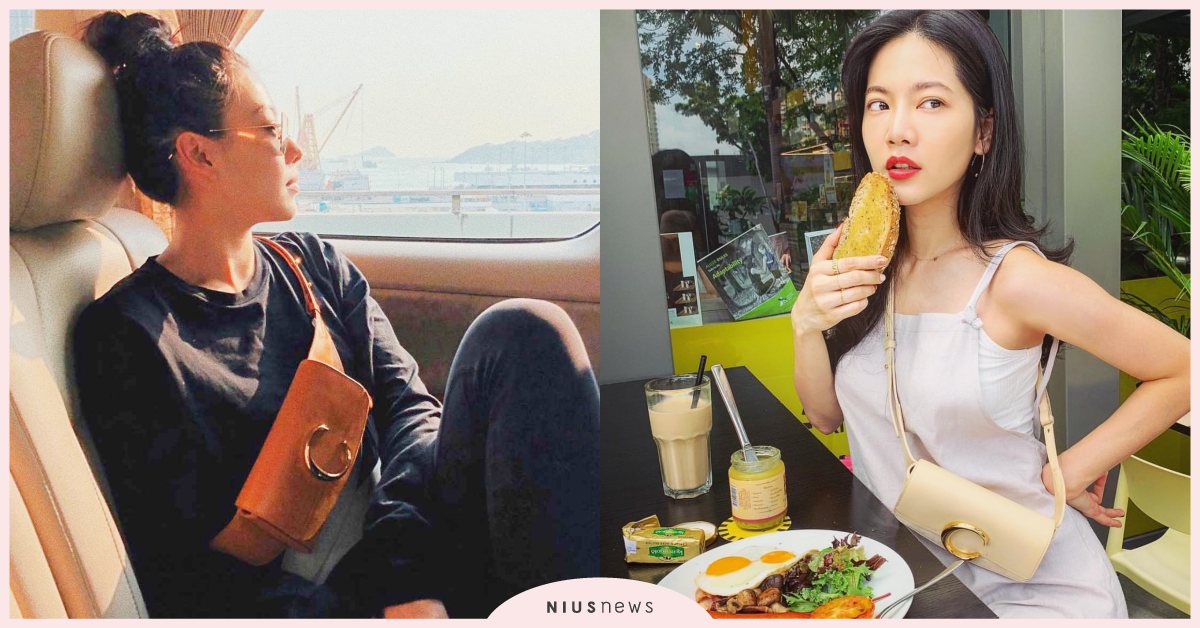 復古腰包熱潮還在燒！蔡詩芸、曾之喬、Jessica肩上都掛一個「C」字包！ 復古、腰包、蔡詩芸、曾之喬、Jessica、Chloé